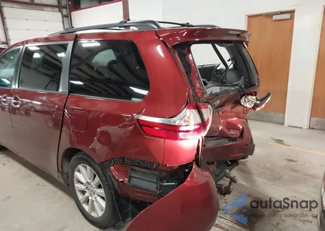 2017 Toyota Sienna Xle 7 Passenger from USA, damaged, VIN 5TDDZ3DC4HS161280